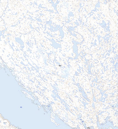 Natural Resources Canada Beaulieu Bay, NU (025L16 Toporama) digital map