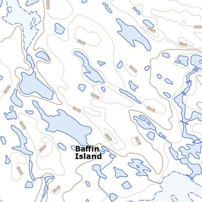 Natural Resources Canada Beaulieu Bay, NU (025L16 Toporama) digital map