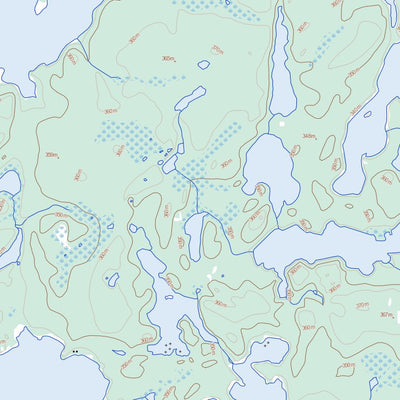 Natural Resources Canada Beaver Island (064E08 Toporama) digital map