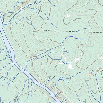 Natural Resources Canada Beaver River, BC (094N16 Toporama) digital map