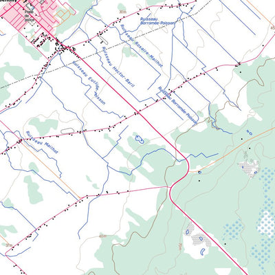Natural Resources Canada Bécancour (031I08 Toporama) digital map