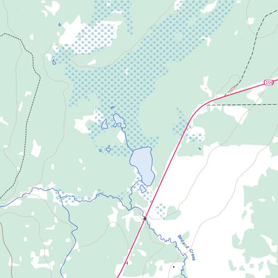 Natural Resources Canada Bedard Creek, SK (073H10 Toporama) digital map