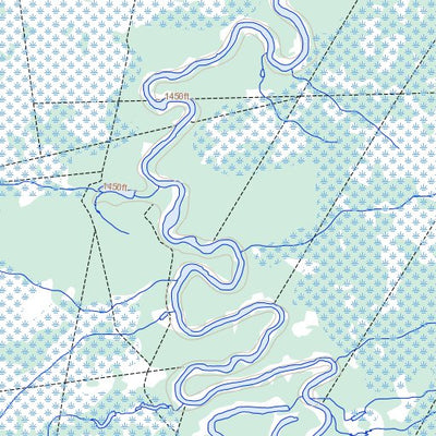 Natural Resources Canada Bedji Creek (094I02 Toporama) digital map