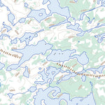 Natural Resources Canada Beirnes Lake, NT (075M08 Toporama) digital map