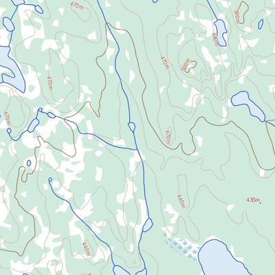 Natural Resources Canada Bélanger Lake, NT (086J02 Toporama) digital map