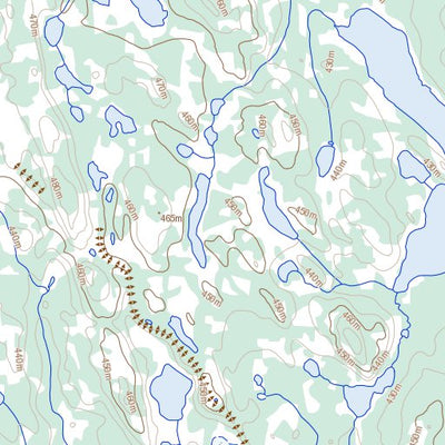 Natural Resources Canada Bélanger Lake, NT (086J02 Toporama) digital map