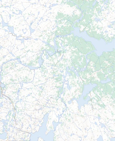 Natural Resources Canada Belanger Rapids (076L03 Toporama) digital map
