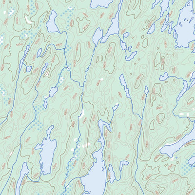 Natural Resources Canada Bélanger, SK (073O16 Toporama) digital map