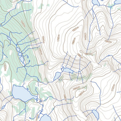 Natural Resources Canada Bell Lake, BC (104N07 Toporama) digital map