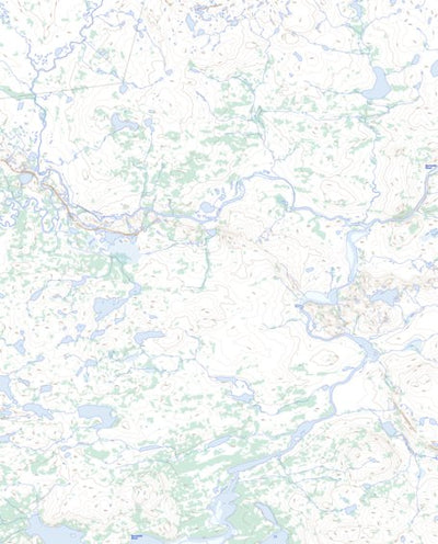 Natural Resources Canada Bellanca Rapids (076L08 Toporama) digital map