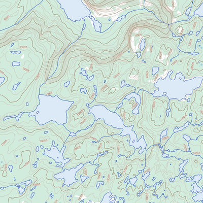 Natural Resources Canada Bellburns, NL (012I06 Toporama) digital map