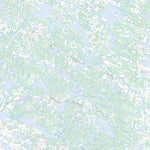 Natural Resources Canada Belleau Lake, NT (086J05 Toporama) digital map