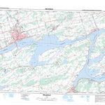 Natural Resources Canada Belleville, ON (031C03 CanMatrix) digital map