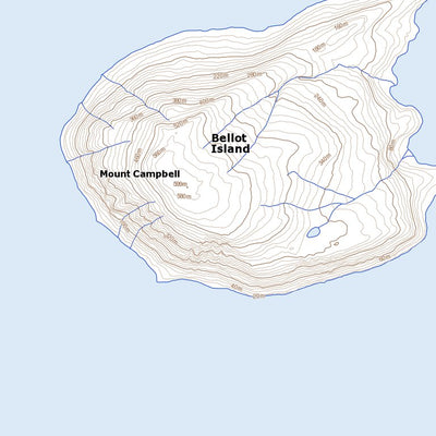 Natural Resources Canada Bellot Island, NU (120C09 Toporama) digital map