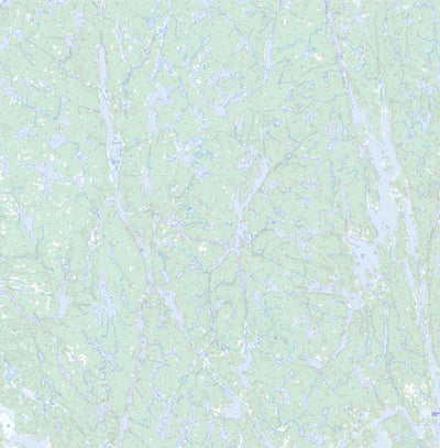 Natural Resources Canada Benna Thy Lake, NT (075D10 Toporama) digital map