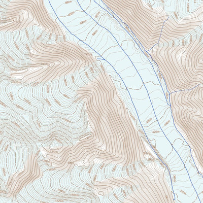 Natural Resources Canada Bent Glacier (340D05 Toporama) digital map
