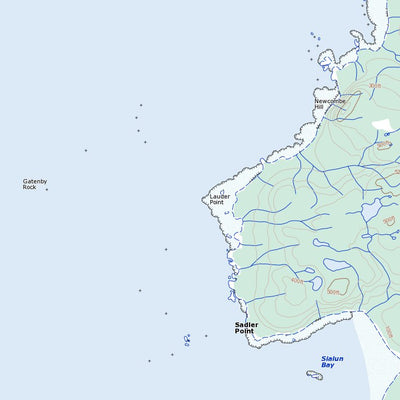 Natural Resources Canada Beresford Bay (103K03 Toporama) digital map