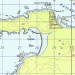 Natural Resources Canada Beresford Bay East, BC (103K03_E CanMatrix) digital map