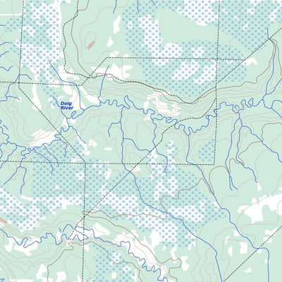 Natural Resources Canada Betts Creek, AB (084D13 Toporama) digital map