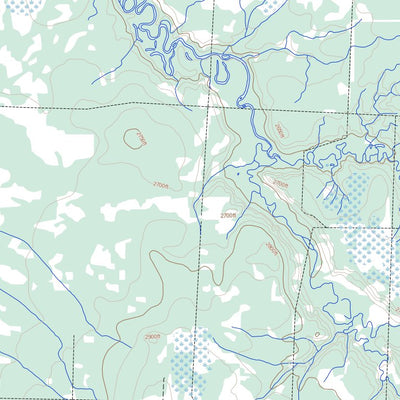 Natural Resources Canada Betts Creek, AB (084D13 Toporama) digital map