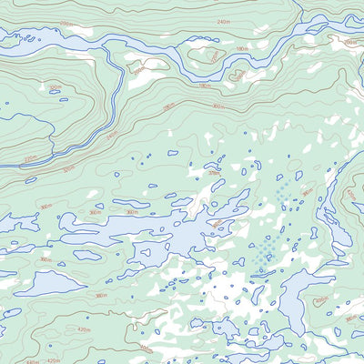 Natural Resources Canada Bibikwasin Lake, NL (013L07 Toporama) digital map