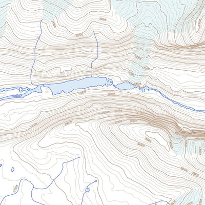 Natural Resources Canada Bieler Lake East, NU (037E08 Toporama) digital map
