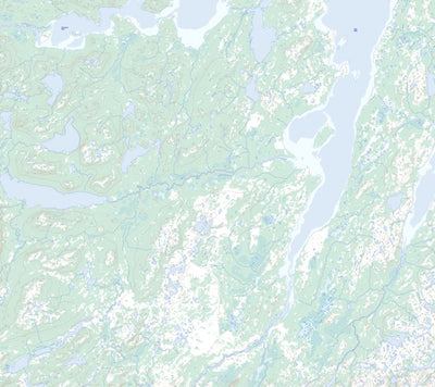 Natural Resources Canada Big Bay, NL (013N10 Toporama) digital map