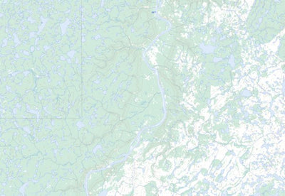 Natural Resources Canada Big Grassy Lake, NT (107A09 Toporama) digital map