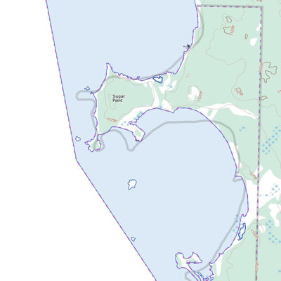Natural Resources Canada Big Island, ON (052E02 Toporama) digital map