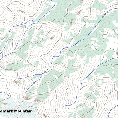 Natural Resources Canada Bighorn Creek (115G03 Toporama) digital map