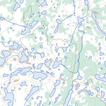 Natural Resources Canada Biologist Lake, NT (076A08 Toporama) digital map