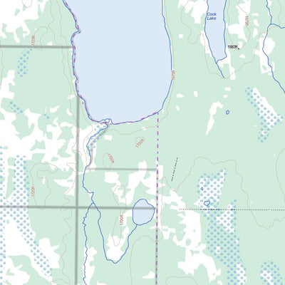 Natural Resources Canada Bittern Lake, SK (073H13 Toporama) digital map