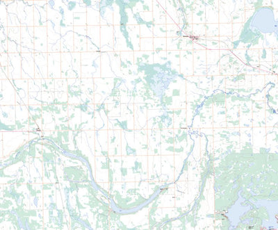 Natural Resources Canada Bjorkdale, SK (063D12 Toporama) digital map