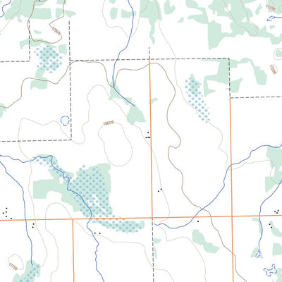 Natural Resources Canada Bjorkdale, SK (063D12 Toporama) digital map
