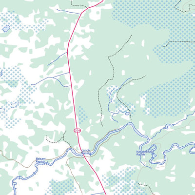 Natural Resources Canada Black River, MB (062I16 Toporama) digital map