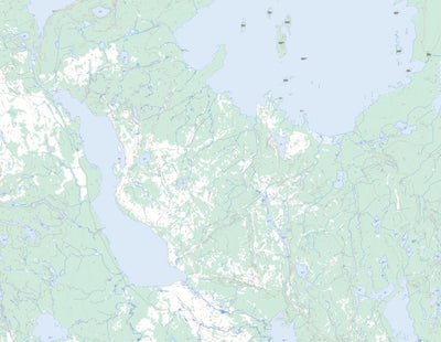 Natural Resources Canada Black Sturgeon Lake, ON (052H07 Toporama) digital map