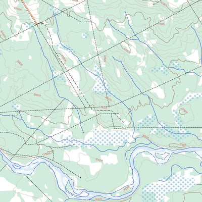 Natural Resources Canada Blackstone River, AB (083C16 Toporama) digital map