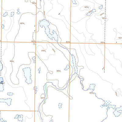 Natural Resources Canada Bladworth, SK (072O08 Toporama) digital map