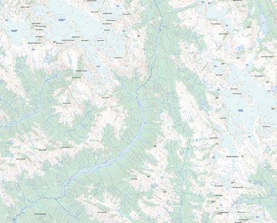 Natural Resources Canada Blaeberry River, AB (082N10 Toporama) digital map