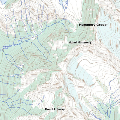 Natural Resources Canada Blaeberry River, AB (082N10 Toporama) digital map