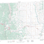 Natural Resources Canada Blairmore, AB (082G09 CanMatrix) digital map