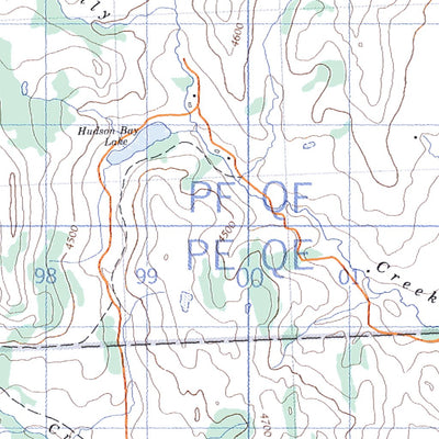 Natural Resources Canada Blairmore, AB (082G09 CanMatrix) digital map