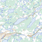 Natural Resources Canada Blake Lake, NT (075J01 Toporama) digital map