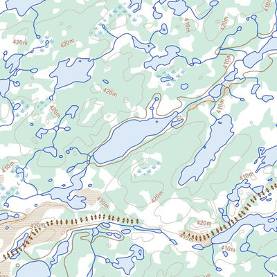 Natural Resources Canada Blake Lake, NT (075J01 Toporama) digital map
