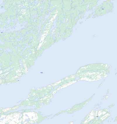 Natural Resources Canada Blanchet Island, NT (085I01 Toporama) digital map
