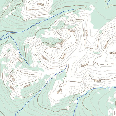 Natural Resources Canada Blind Lakes, YT (105K08 Toporama) digital map