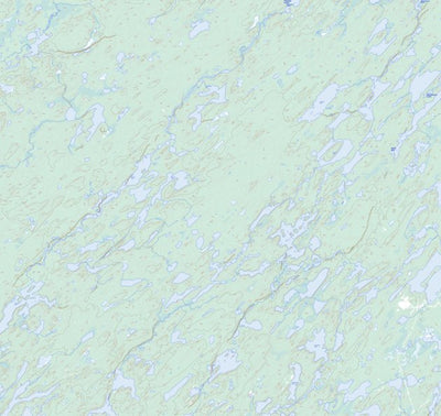 Natural Resources Canada Blixrud Lake, SK (074I02 Toporama) digital map