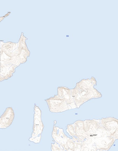 Natural Resources Canada Block Island, NU (016M01 Toporama) digital map