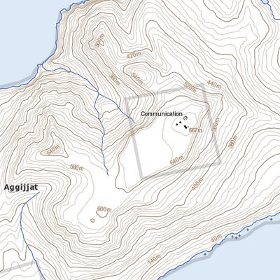Natural Resources Canada Block Island, NU (016M01 Toporama) digital map