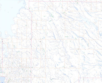 Natural Resources Canada Bloor Lake, AB (072M13 Toporama) digital map